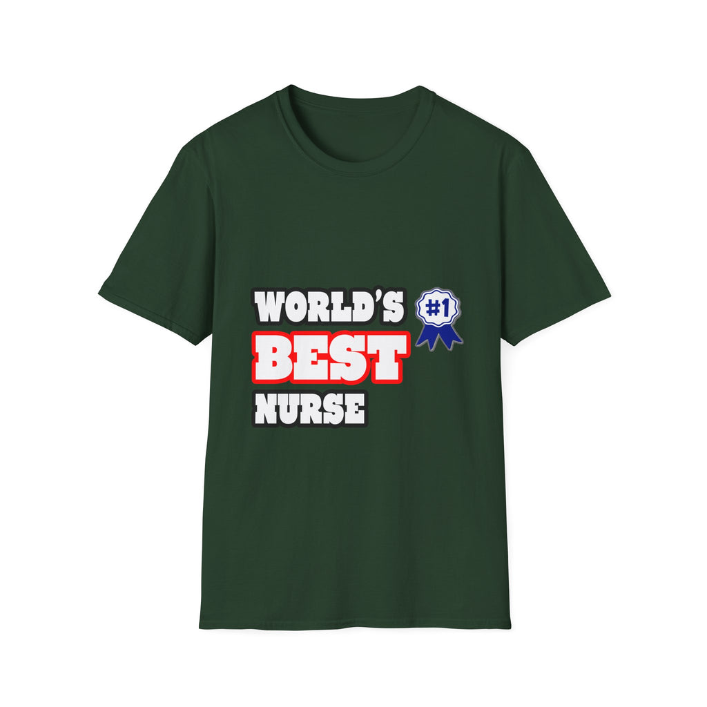 World's Best Nurse - Unisex Softstyle T-Shirt