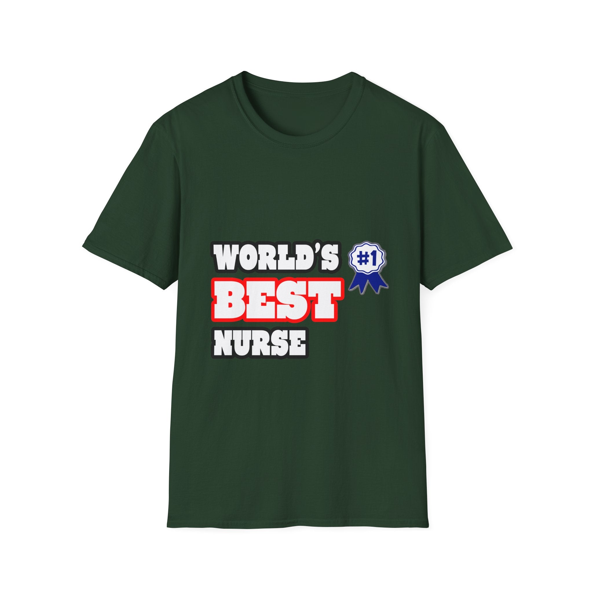World's Best Nurse - Unisex Softstyle T-Shirt