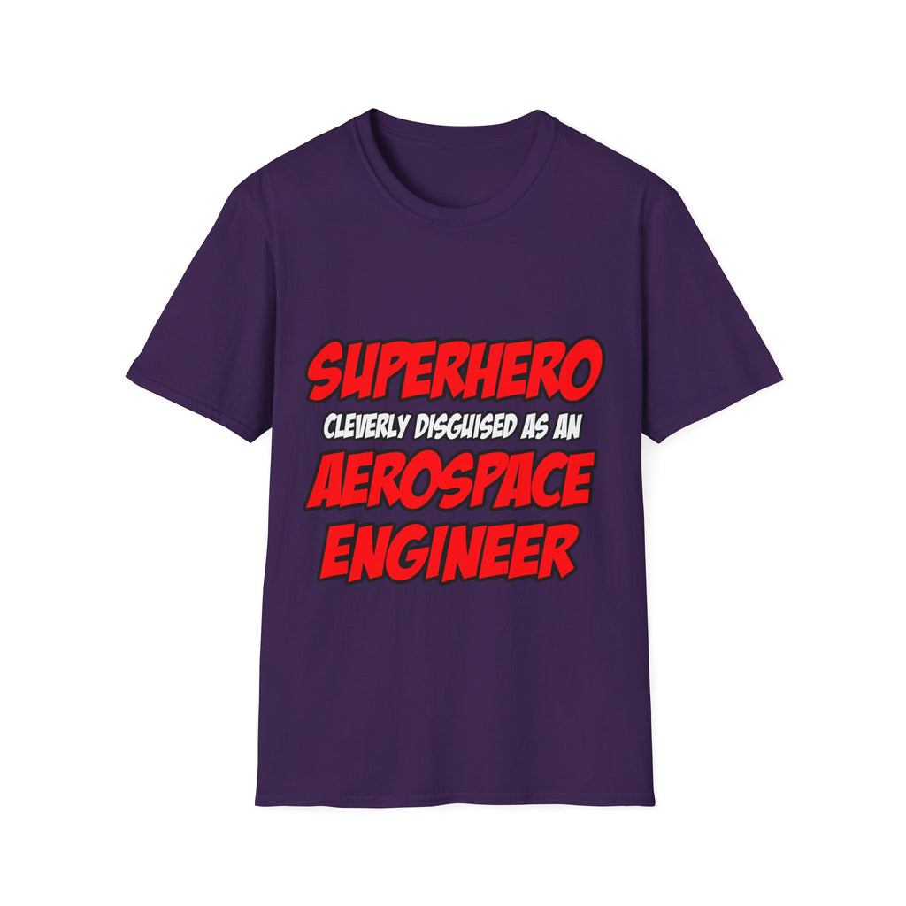 Superhero...Aerospace Engineer - Unisex Softstyle T-Shirt