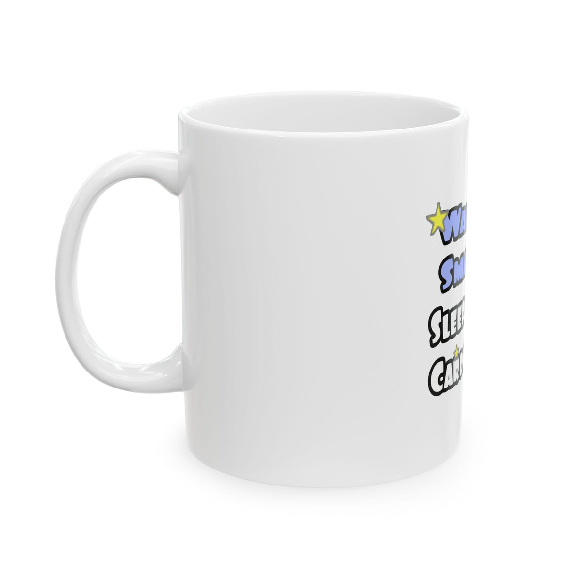 Wake Up Smarter...Sleep With a Cardiologist - Ceramic Mug, (11oz, 15oz)