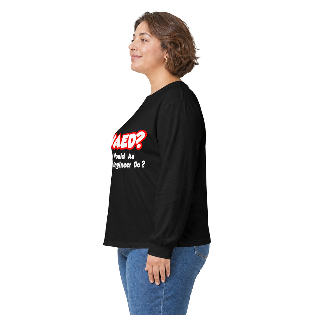 WWAED...What Would an Aerospace Engineer Do - Unisex Ultra Cotton Long Sleeve Tee