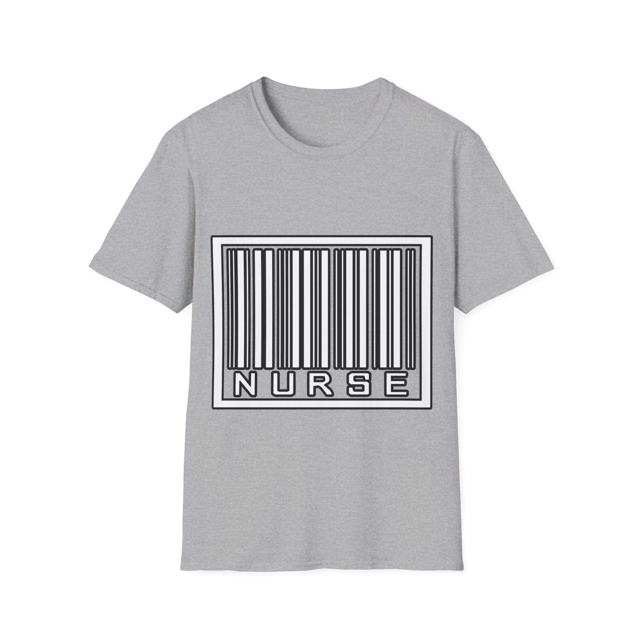 Barcode Nurse - Unisex Softstyle T-Shirt