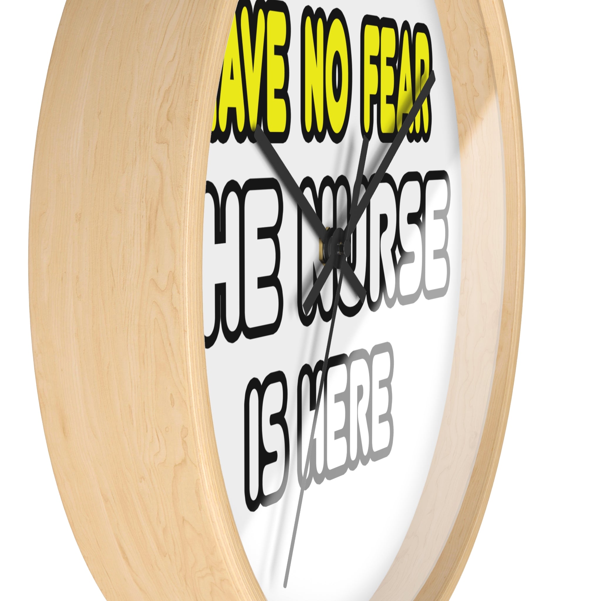Have No Fear, The Nurse Is Here - Wall Clock