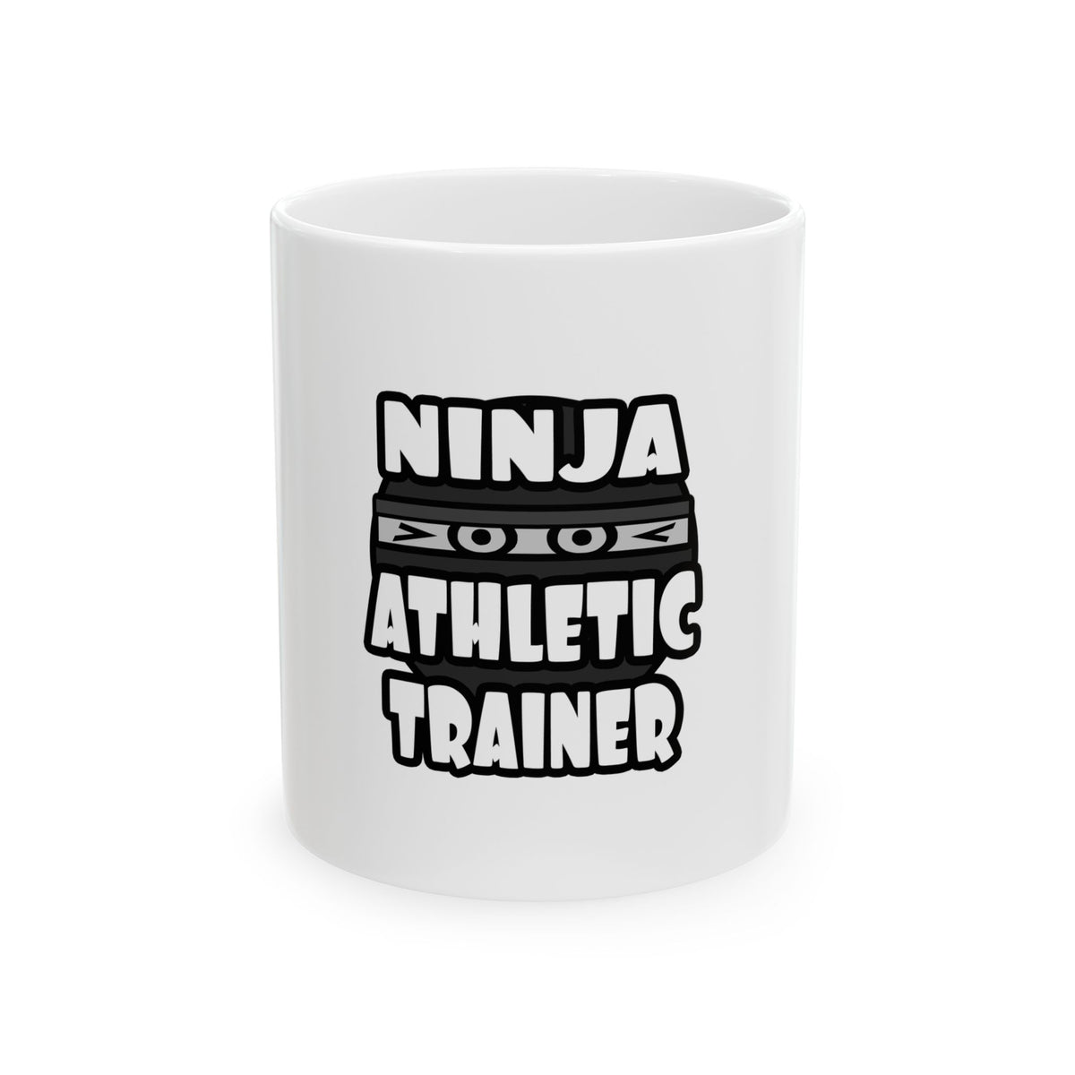 Ninja Athletic Trainer - Ceramic Mug, (11oz, 15oz)