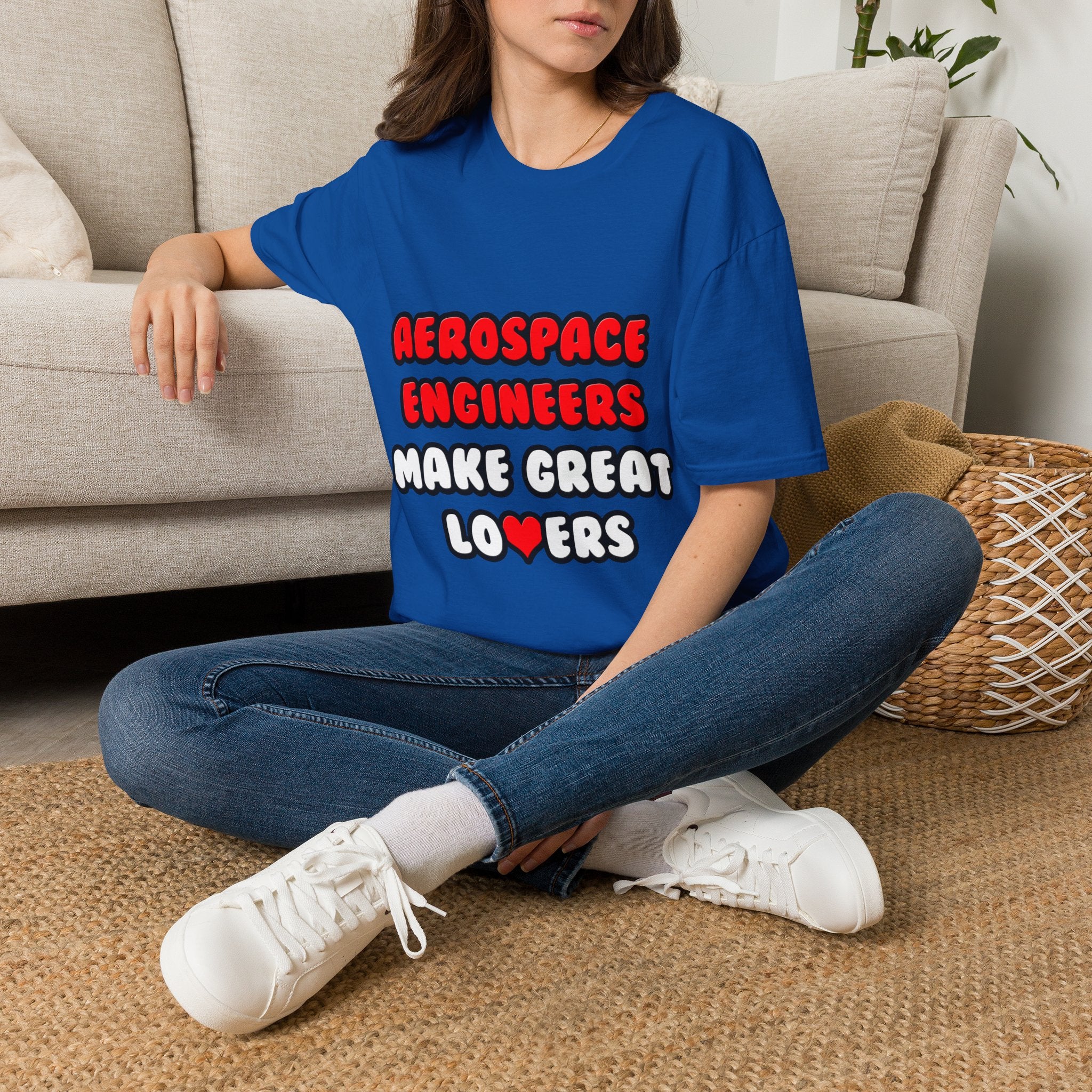 Aerospace Engineers Make Great Lovers - Unisex Softstyle T-Shirt