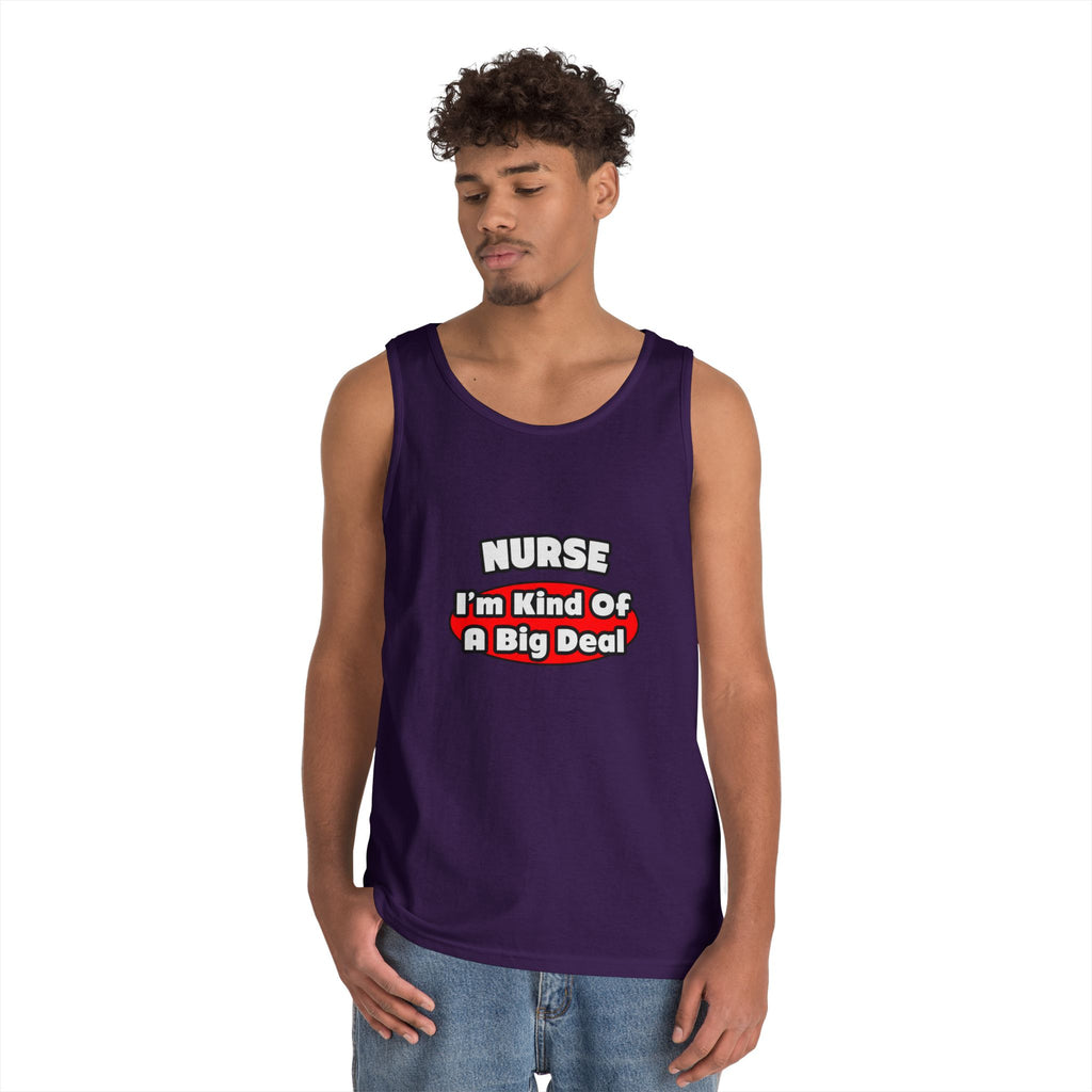 Nurse...Big Deal - Unisex Heavy Cotton Tank Top