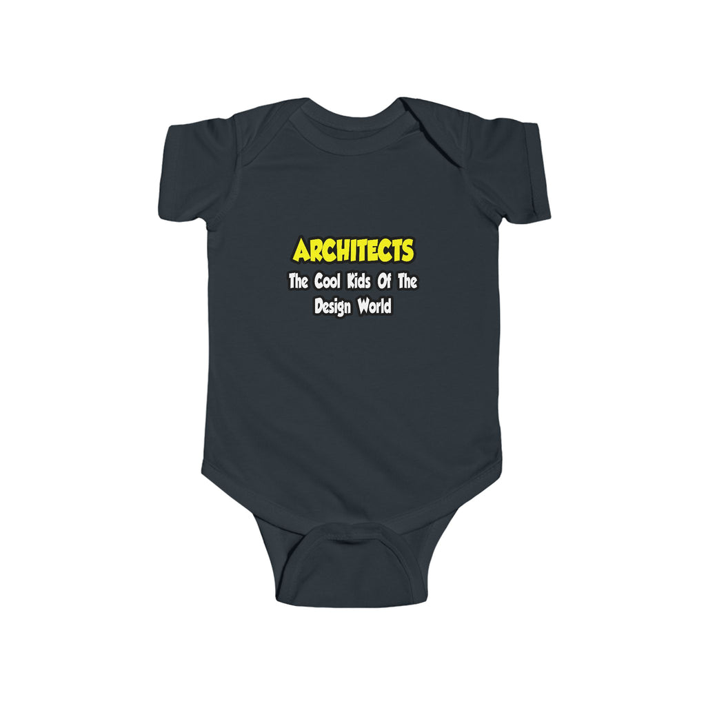 Architects...Cool Kids of Design World - Infant Fine Jersey Bodysuit