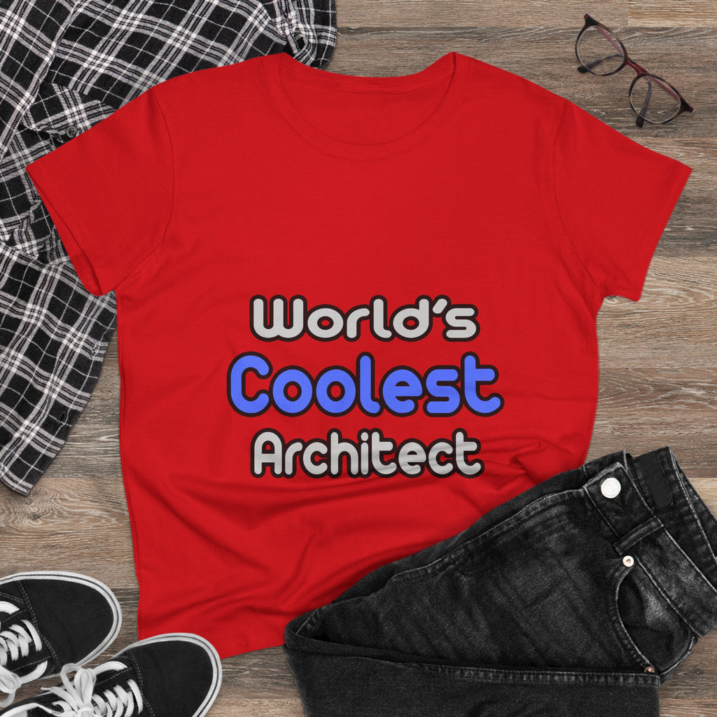World's Coolest Architect - Women's Midweight Cotton Tee