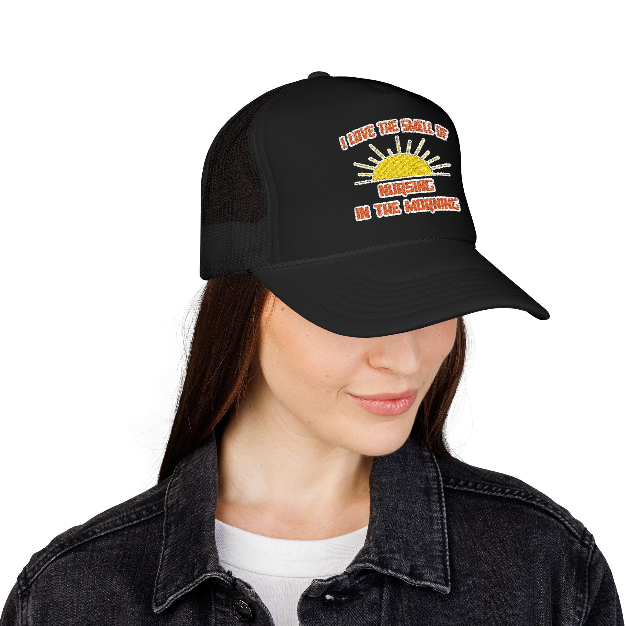 Smell of Nursing in the Morning - Foam Trucker Hat