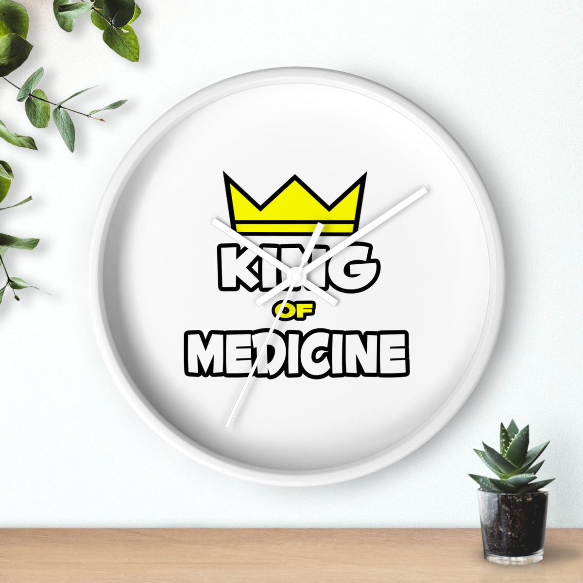King of Medicine - Wall Clock