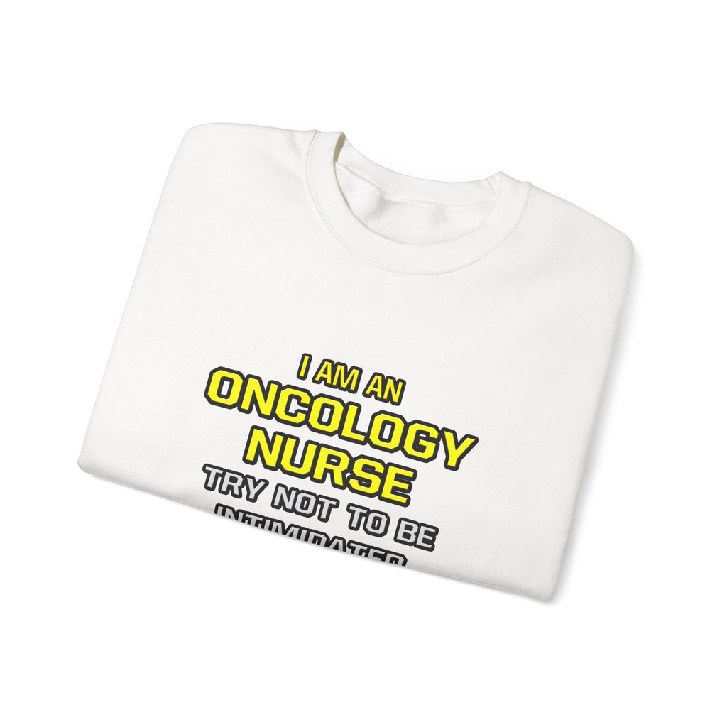 Oncology Nurse...Superior Intelligence - Unisex Heavy Blend™ Crewneck Sweatshirt