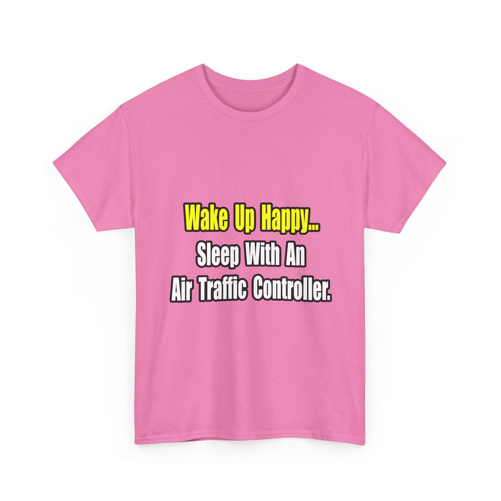 Sleep With An Air Traffic Controller - Unisex Heavy Cotton Tee