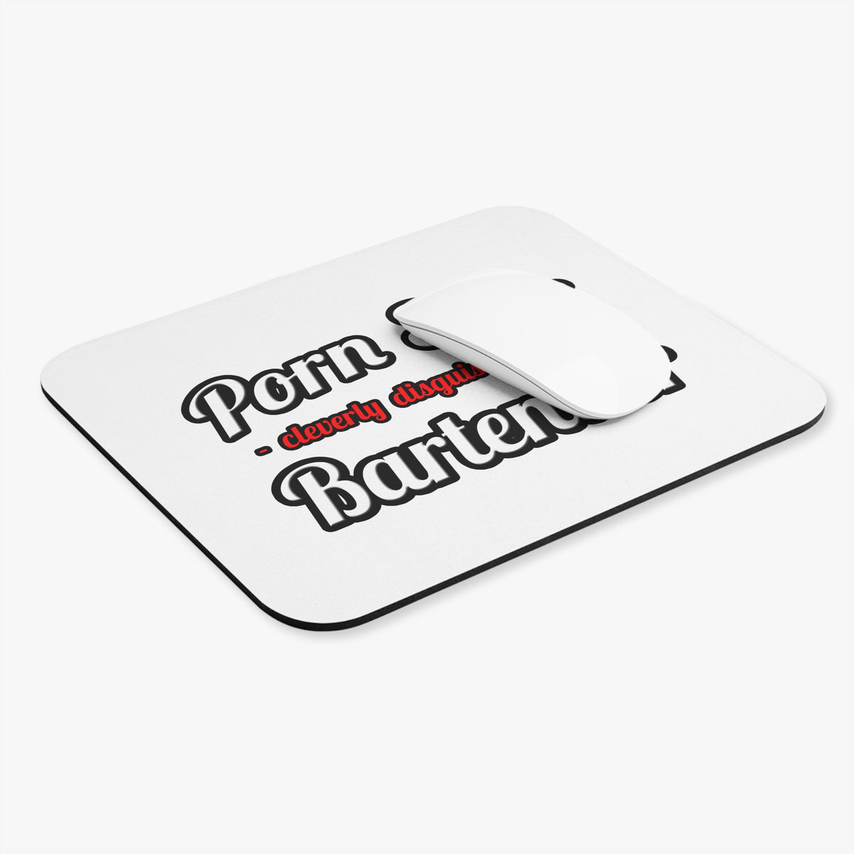 Porn Star... Bartender - Mouse Pad (Rectangle)