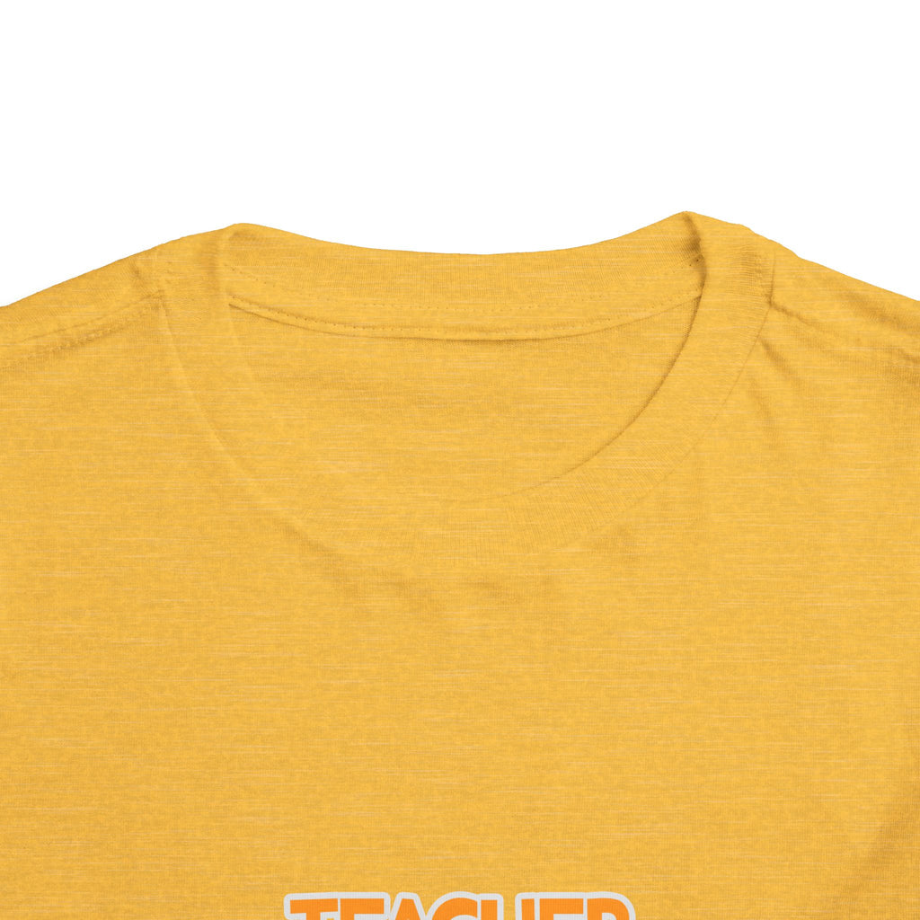 Teacher ... Will Work For Cupcakes - Toddler Short Sleeve Tee