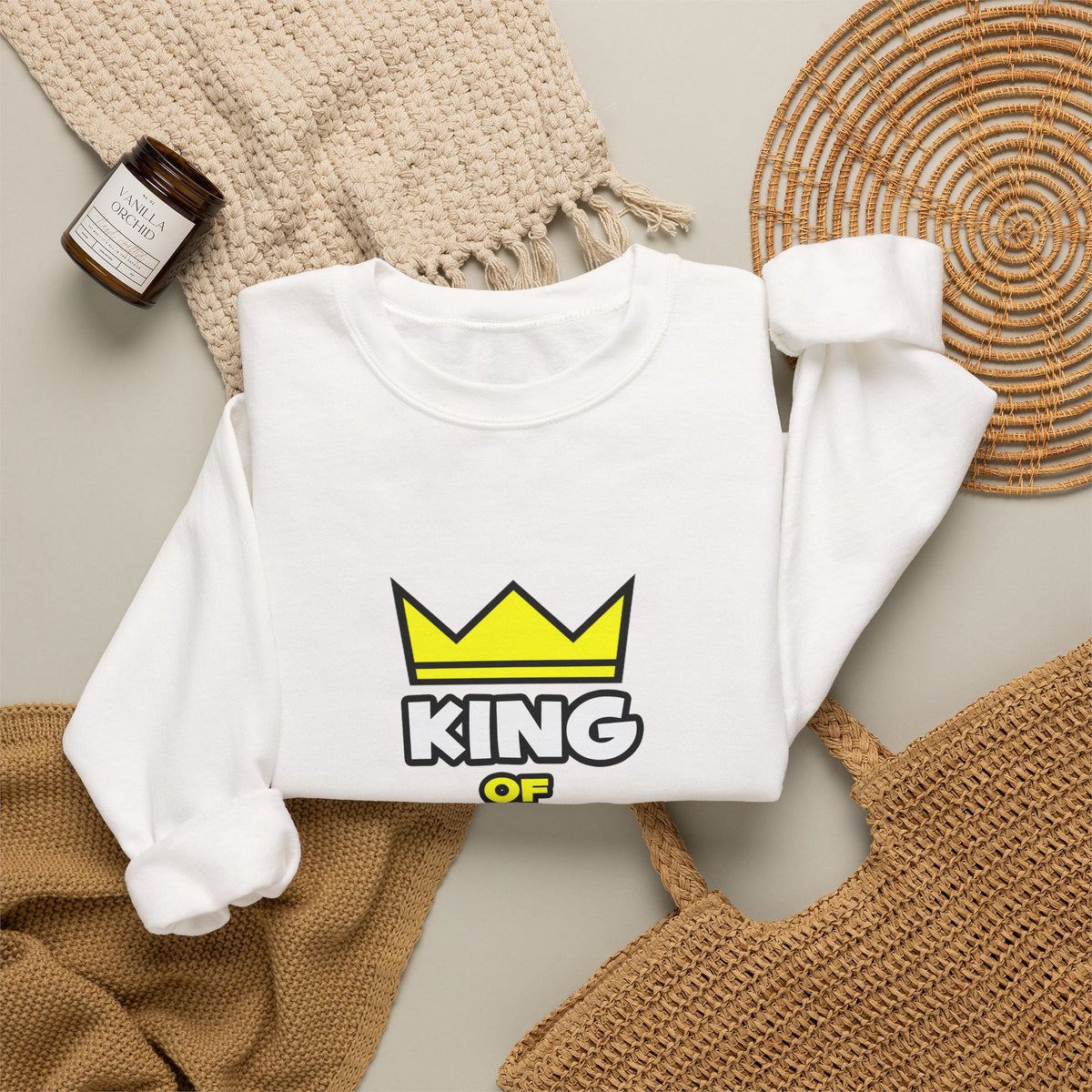 King of Electrical Engineering - Unisex Heavy Blend™ Crewneck Sweatshirt
