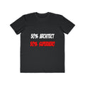 Half Architect...Half Superhero - Men's Lightweight Fashion Tee
