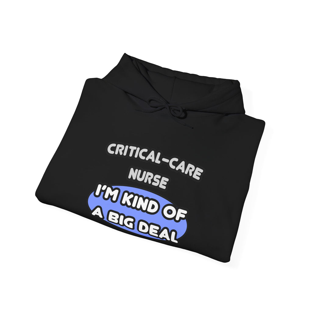 Critical Care Nurse .. Kind of a Big Deal - Unisex Heavy Blend™ Hooded Sweatshirt