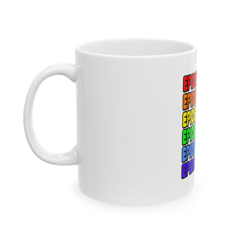 Rainbow Epidemiologist - Ceramic Mug, (11oz, 15oz)