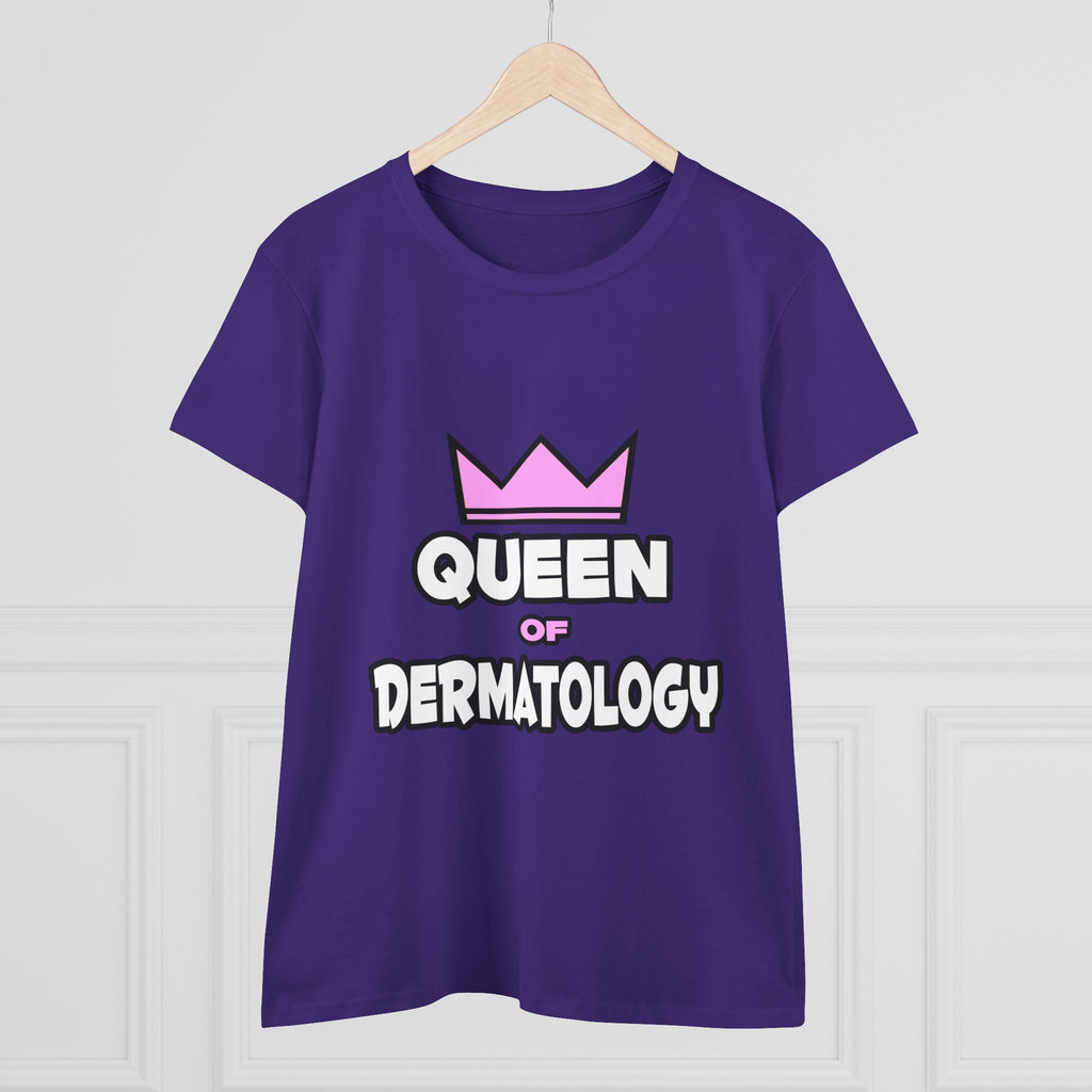 Queen of Dermatology - Women's Midweight Cotton Tee