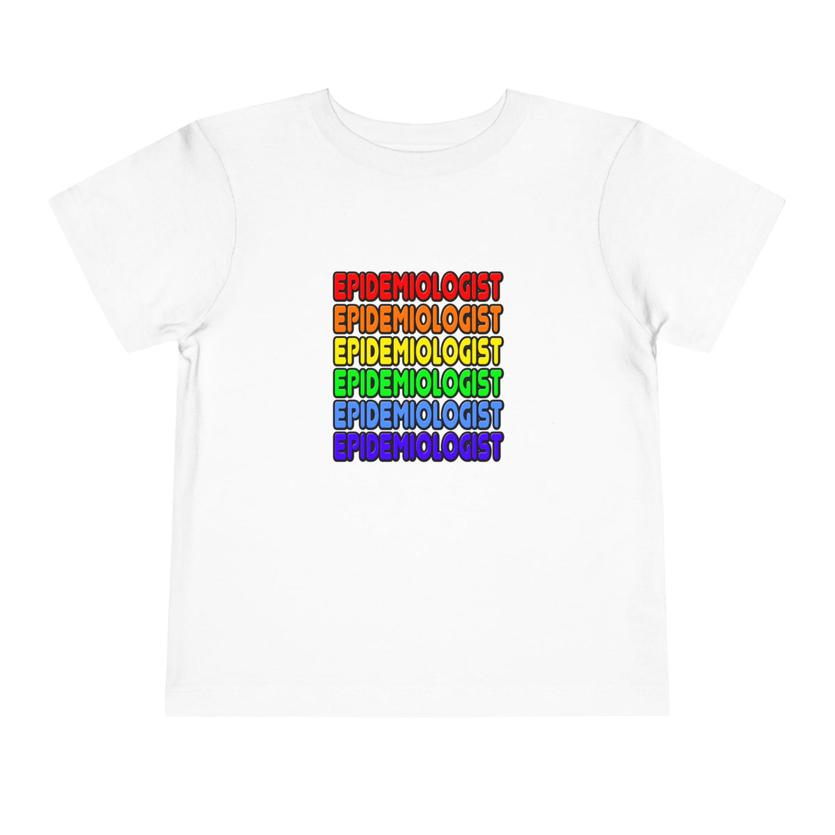Rainbow Epidemiologist - Toddler Short Sleeve Tee