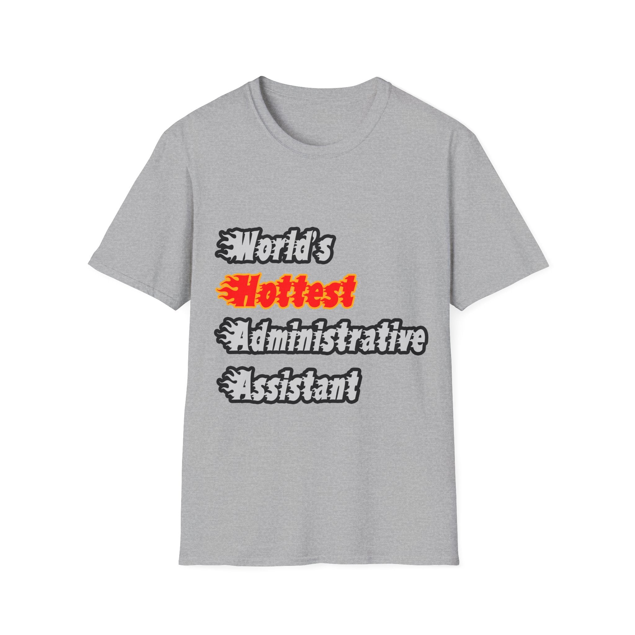 World's Hottest Administrative Assistant - Unisex Softstyle T-Shirt