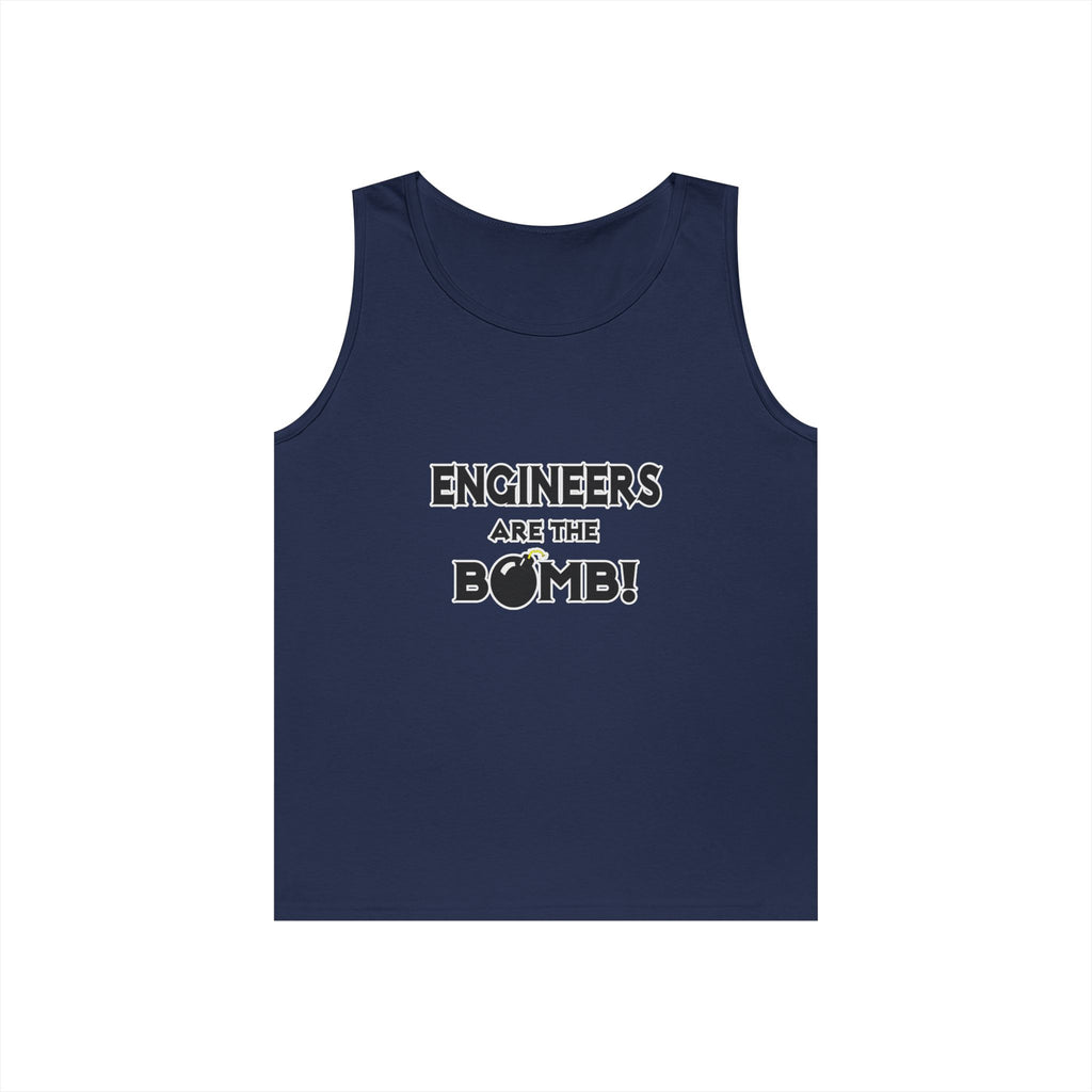 Engineers Are The Bomb! (2) - Unisex Heavy Cotton Tank Top