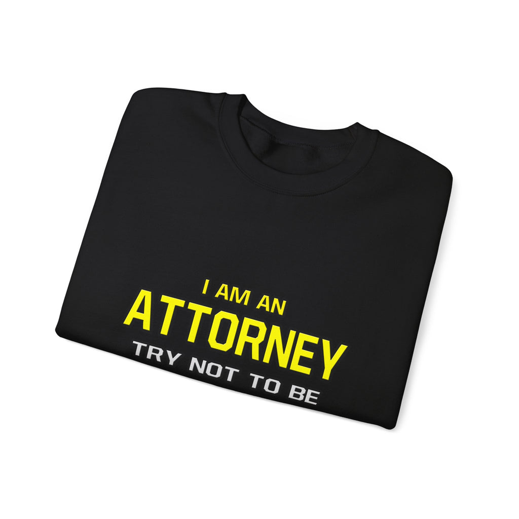 Attorney...Superior Intelligence - Unisex Heavy Blend™ Crewneck Sweatshirt