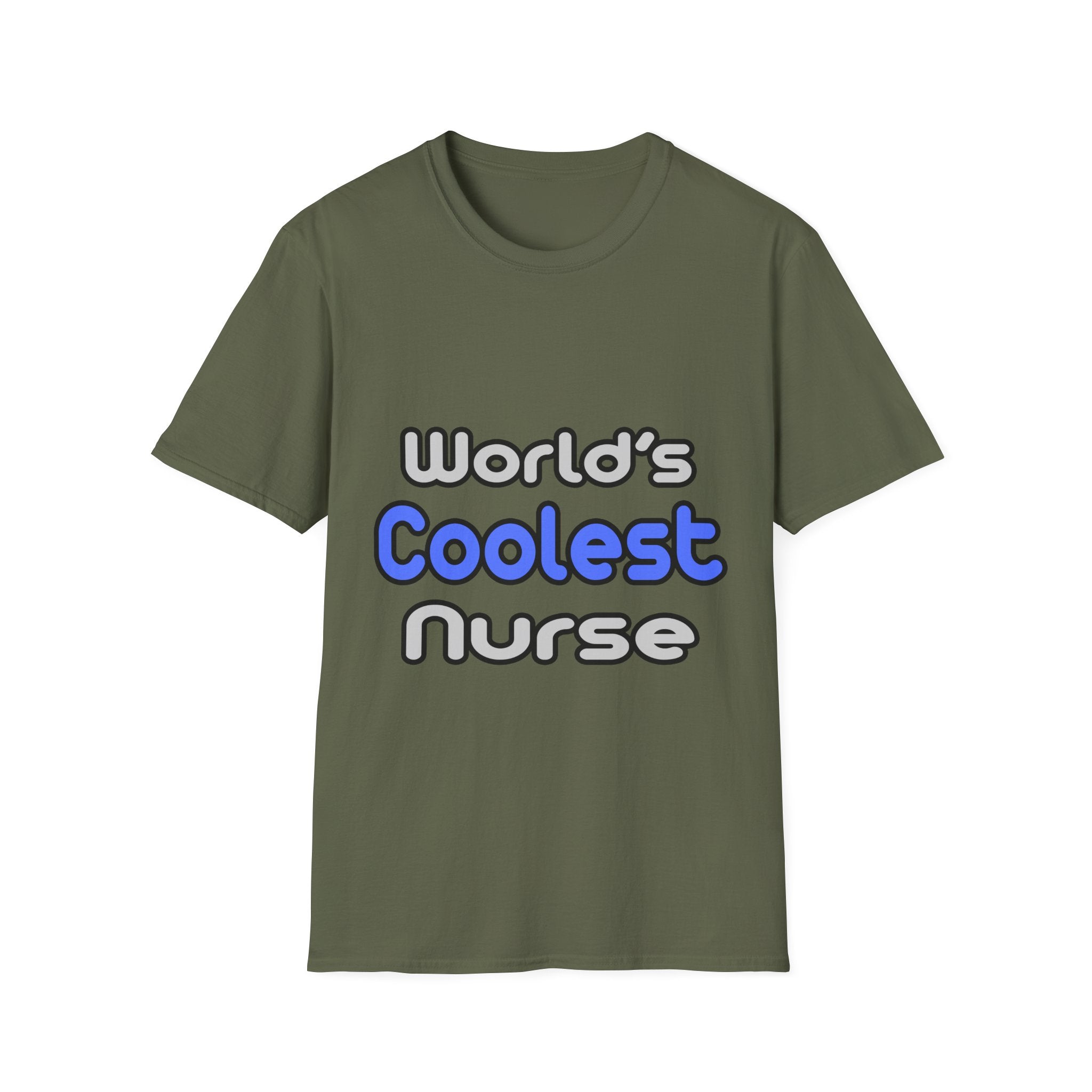 World's Coolest Nurse - Unisex Softstyle T-Shirt