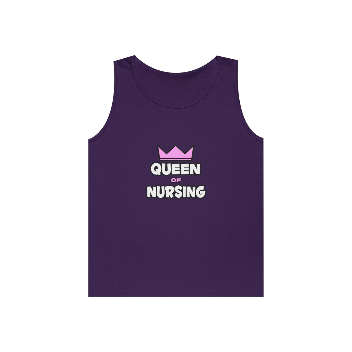 Queen of Nursing - Unisex Heavy Cotton Tank Top
