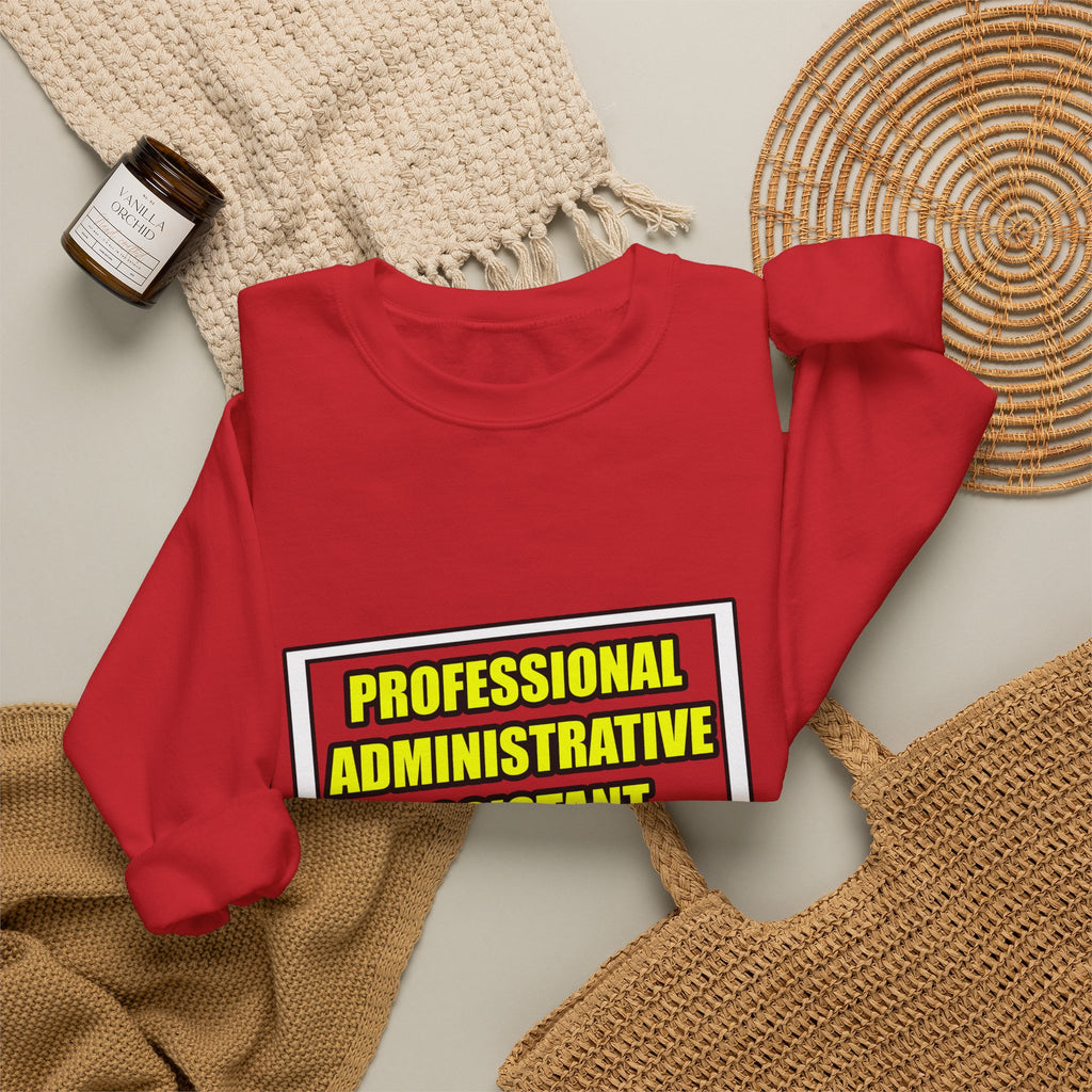 Professional Administrative Assistant...Joke - Unisex Heavy Blend™ Crewneck Sweatshirt