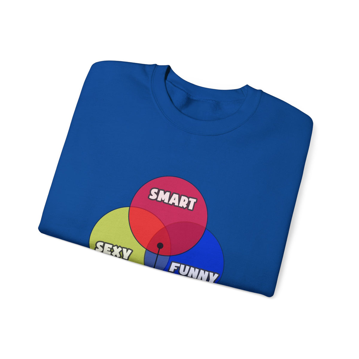 Venn Diagram .. Astronomers - Unisex Heavy Blend™ Crewneck Sweatshirt