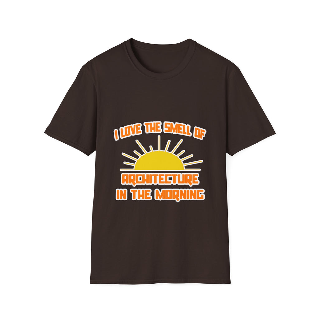 Smell of Architecture in the Morning - Unisex Softstyle T-Shirt