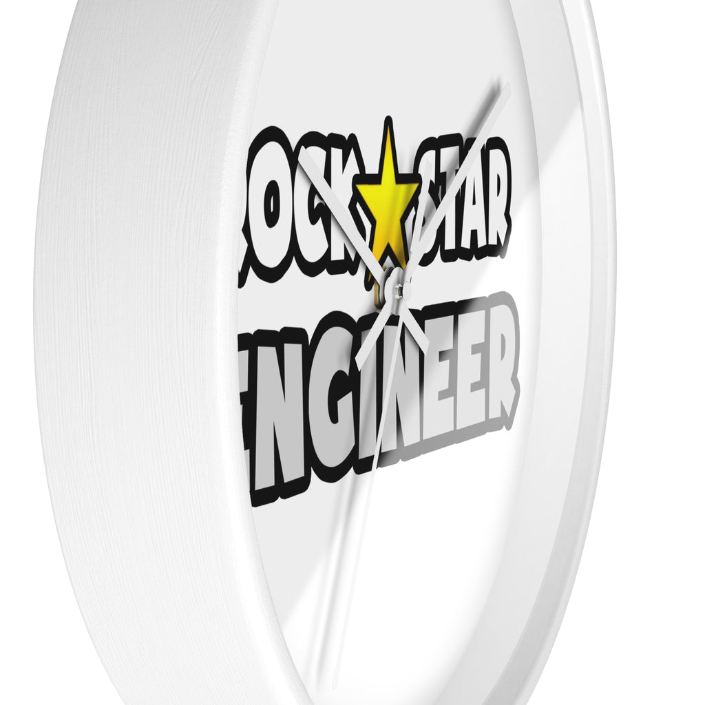 Rock Star Engineer (2) - Wall Clock