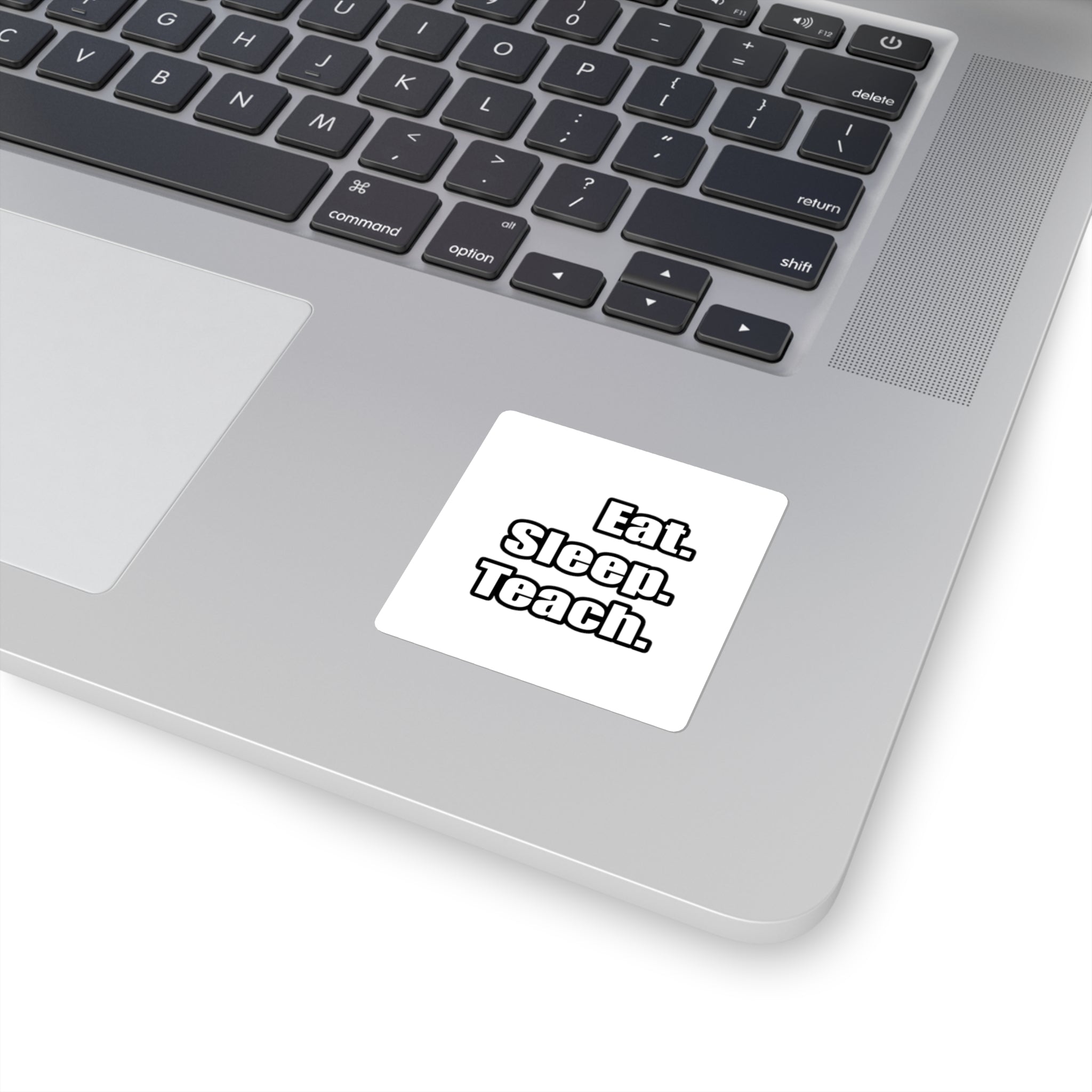 eat sleep teach - Square Stickers
