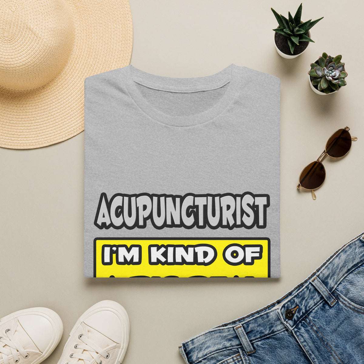 Acupuncturist .. I'm Kind of a Big Deal - Unisex Softstyle T-Shirt