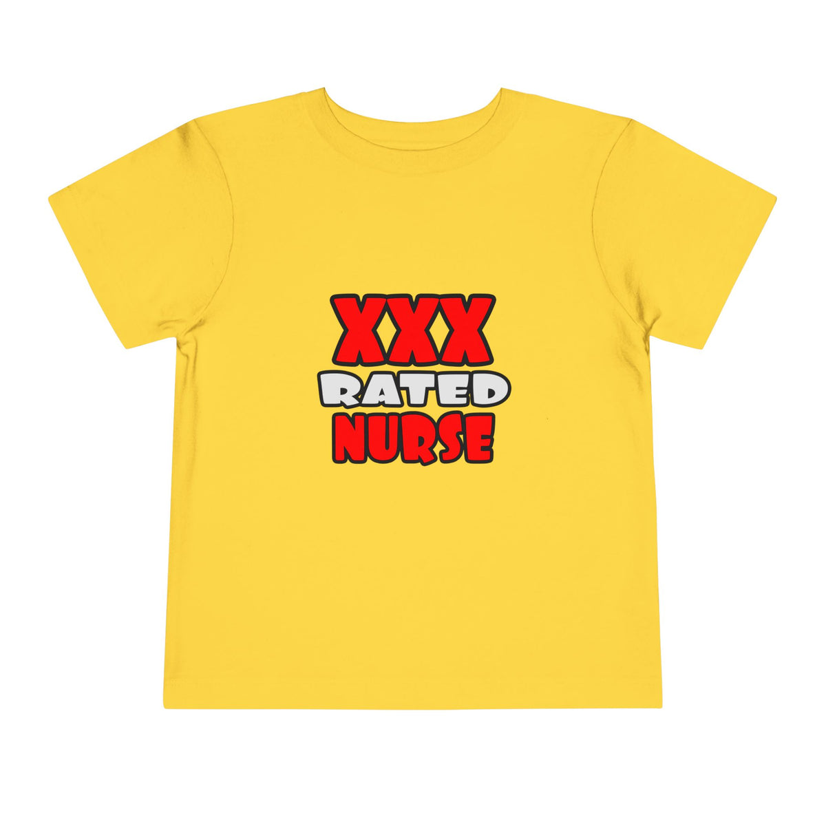 XXX Rated Nurse - Toddler Short Sleeve Tee