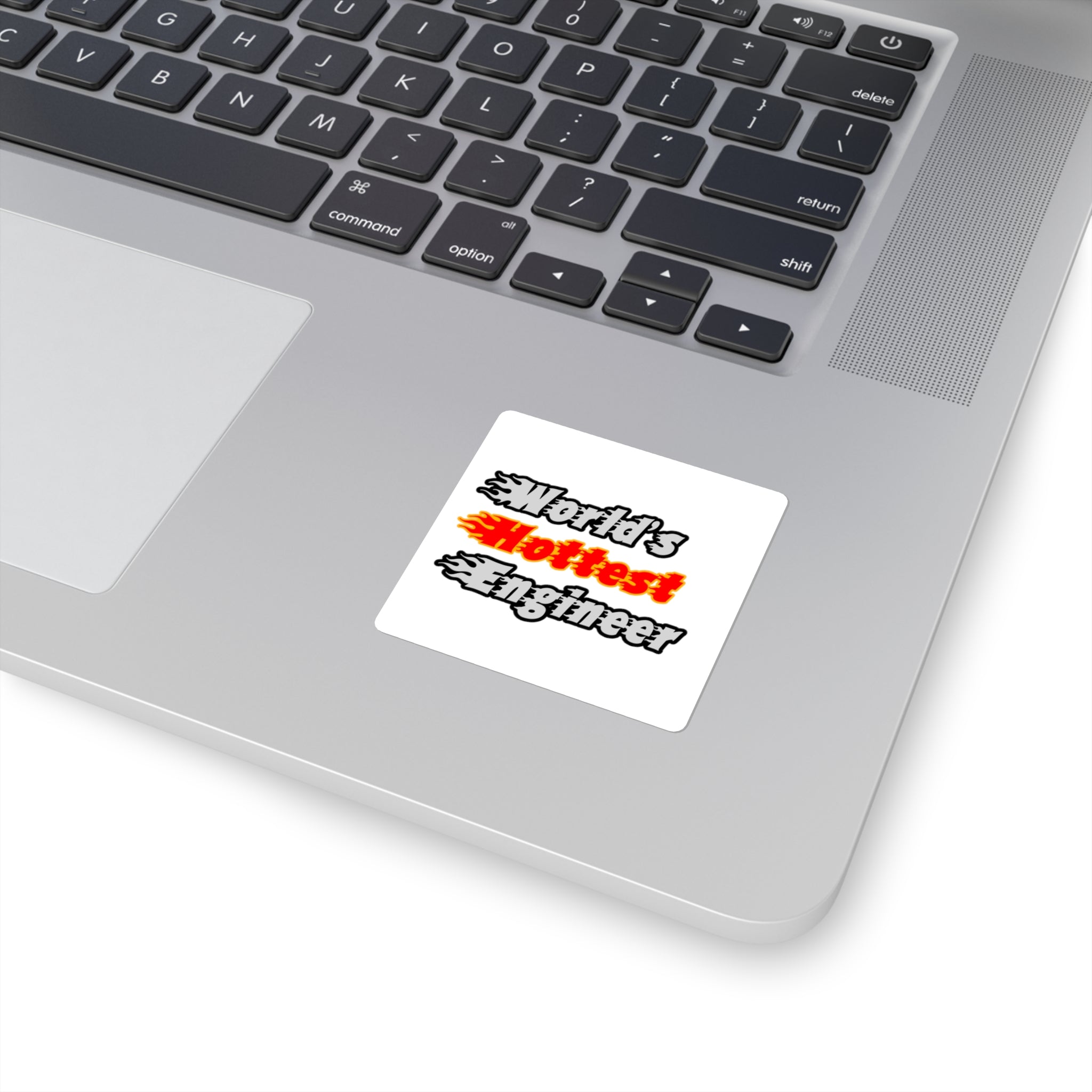 World's Hottest Engineer - Square Stickers