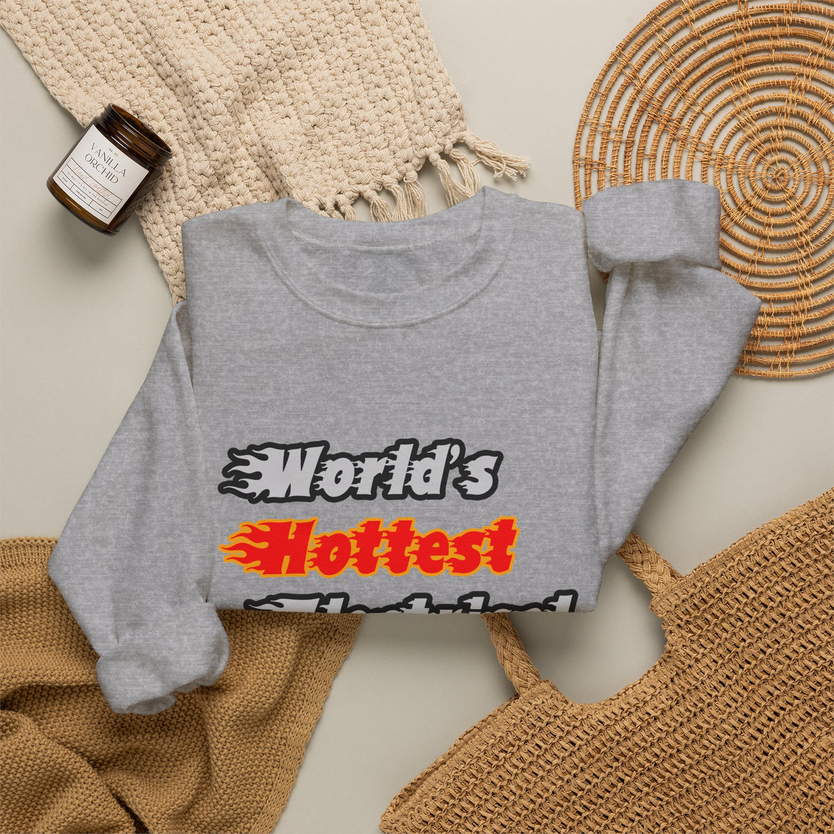 World's Hottest Electrical Engineer - Unisex Heavy Blend™ Crewneck Sweatshirt