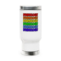Rainbow Epidemiologist - Stainless Steel Travel Mug with Handle, 14oz