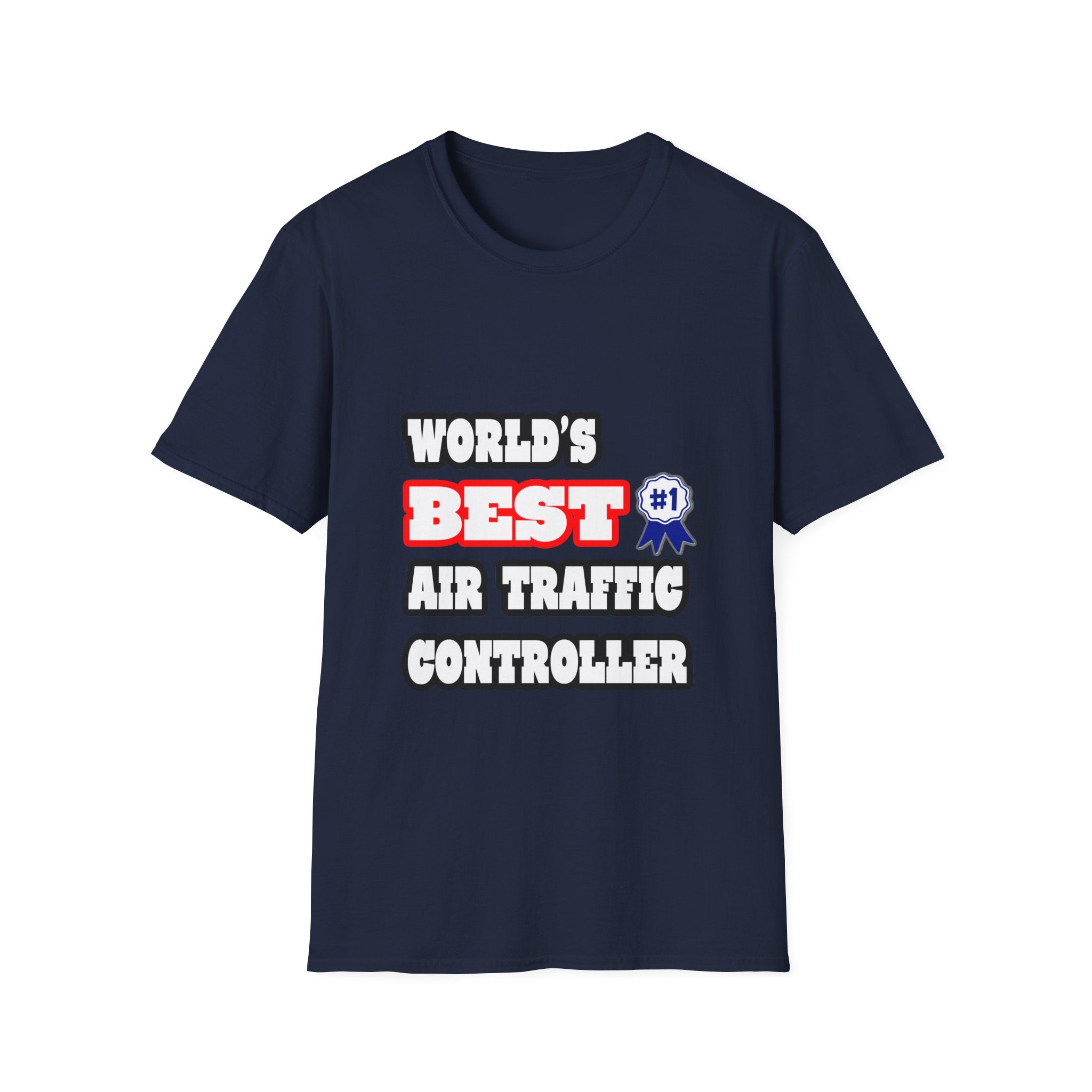 World's Best Air Traffic Controller - Unisex Softstyle T-Shirt
