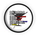 How To Make a Doctor - Wall Clock