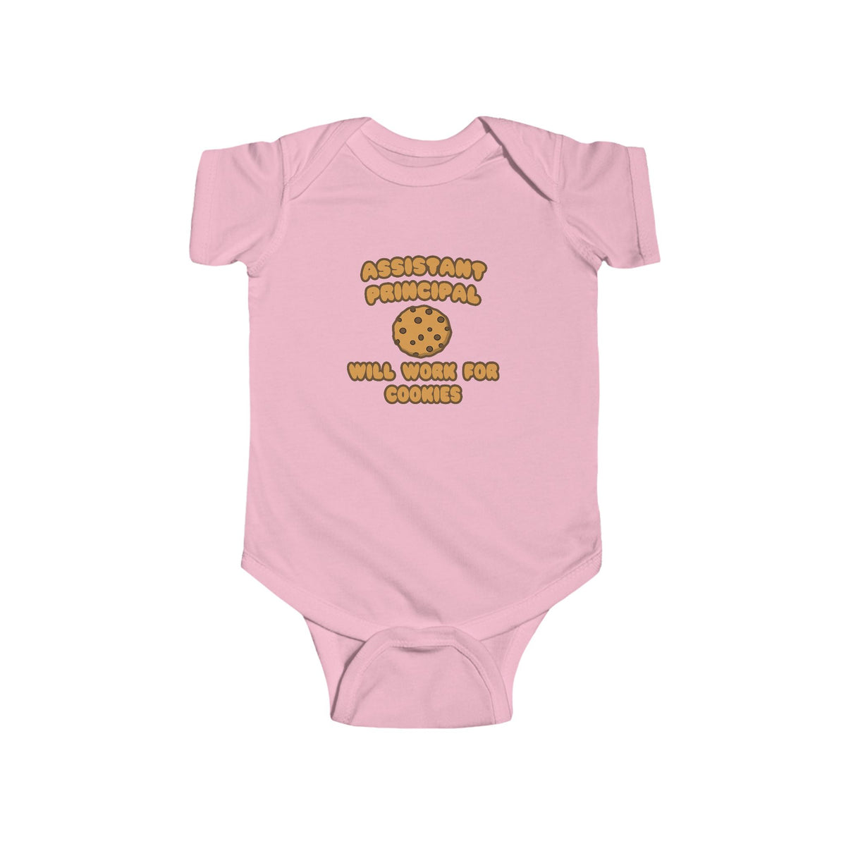 Assistant Principal  .. Will Work for Cookies - Infant Fine Jersey Bodysuit