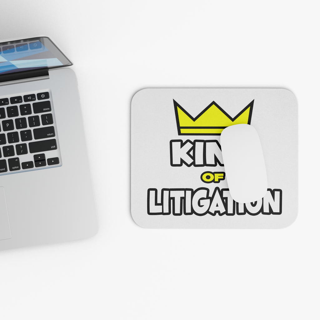 King of Litigation - Mouse Pad (Rectangle)