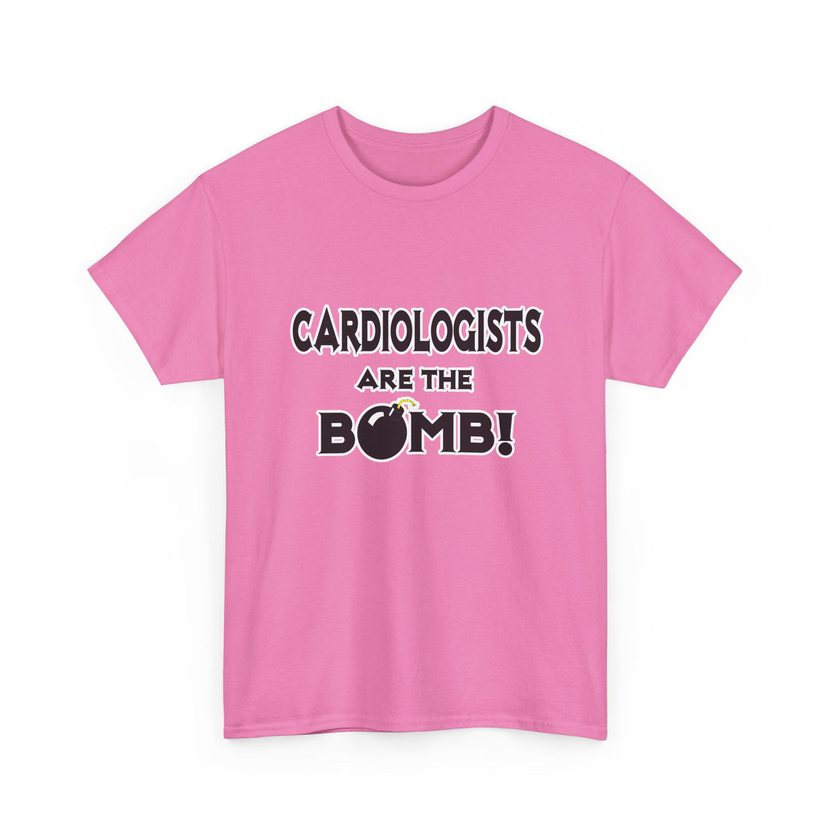Cardiologists Are The Bomb! - Unisex Heavy Cotton Tee