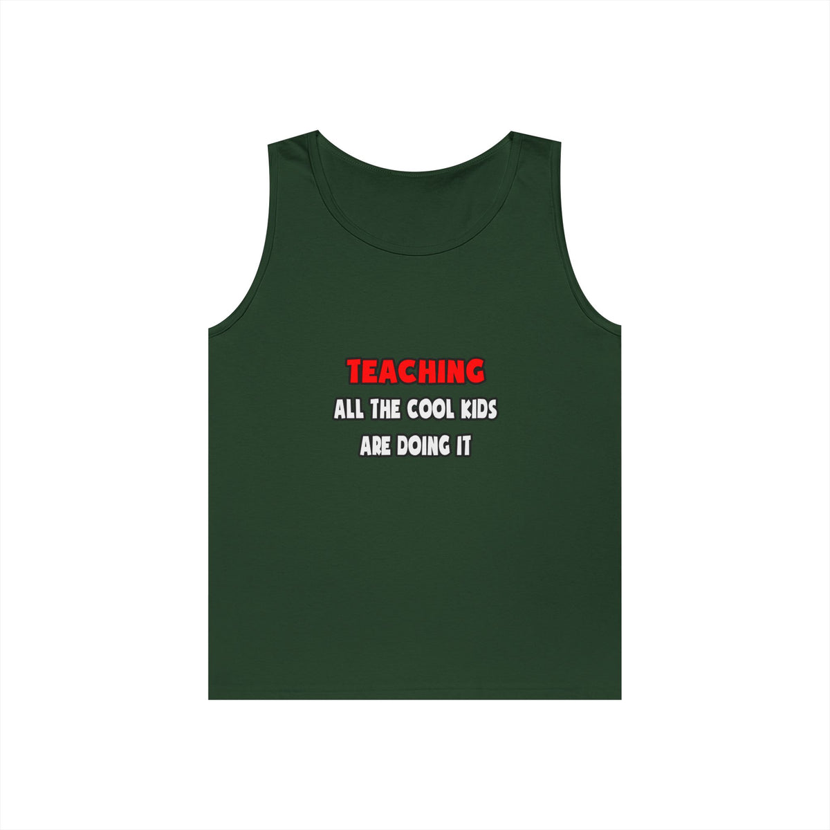 Funny Teacher Shirts and Gifts - Unisex Heavy Cotton Tank Top