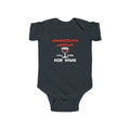 Admin Assistant ... Will Work For Wine - Infant Fine Jersey Bodysuit