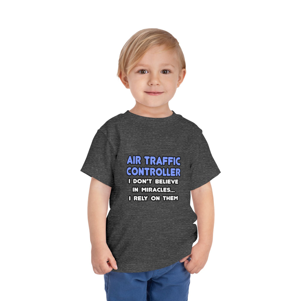 Miracles and Air Traffic Controllers - Toddler Short Sleeve Tee
