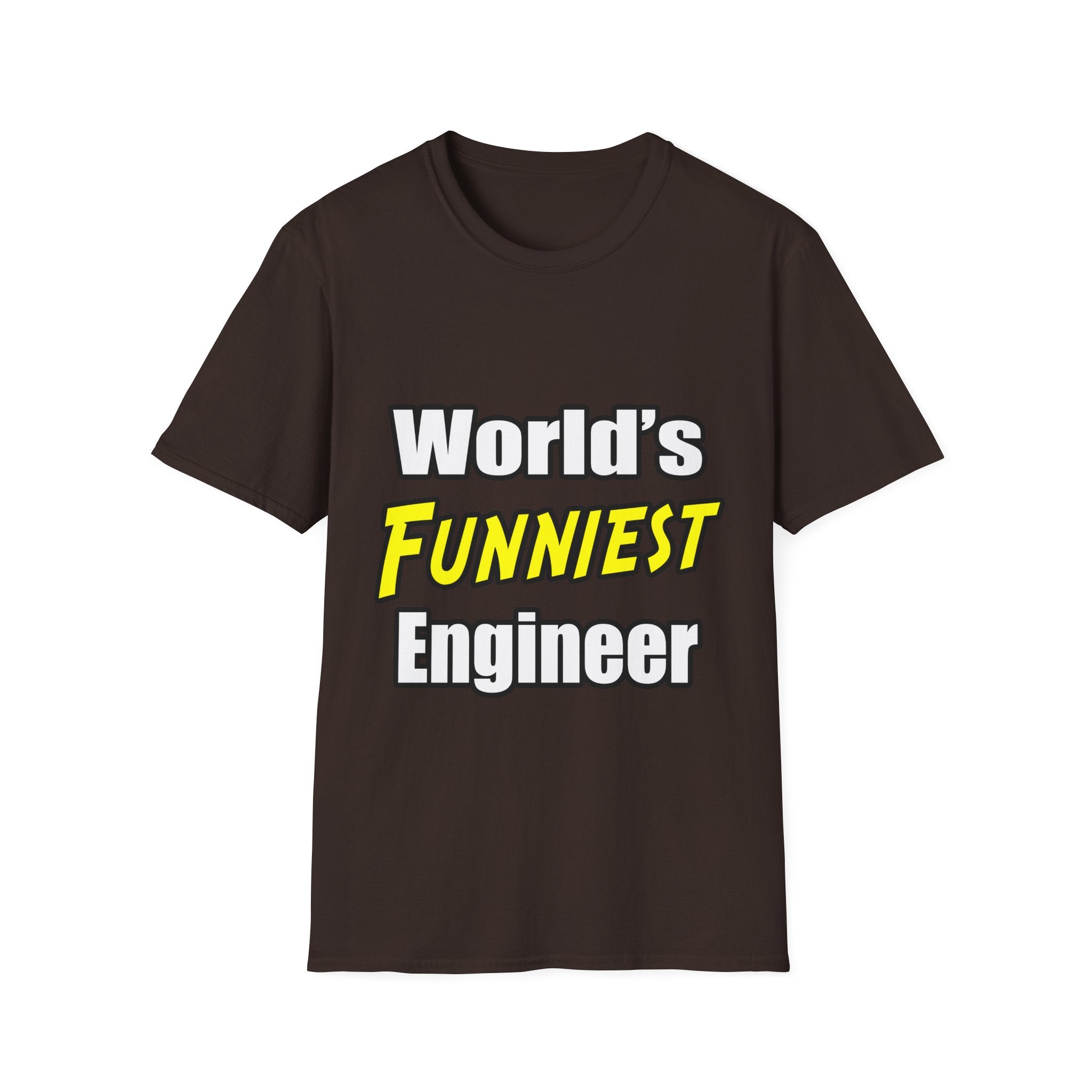 World's Funniest Engineer - Unisex Softstyle T-Shirt
