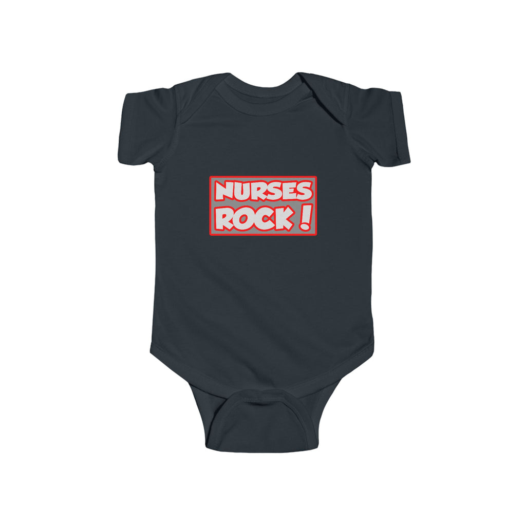 Nurses Rock! - Infant Fine Jersey Bodysuit