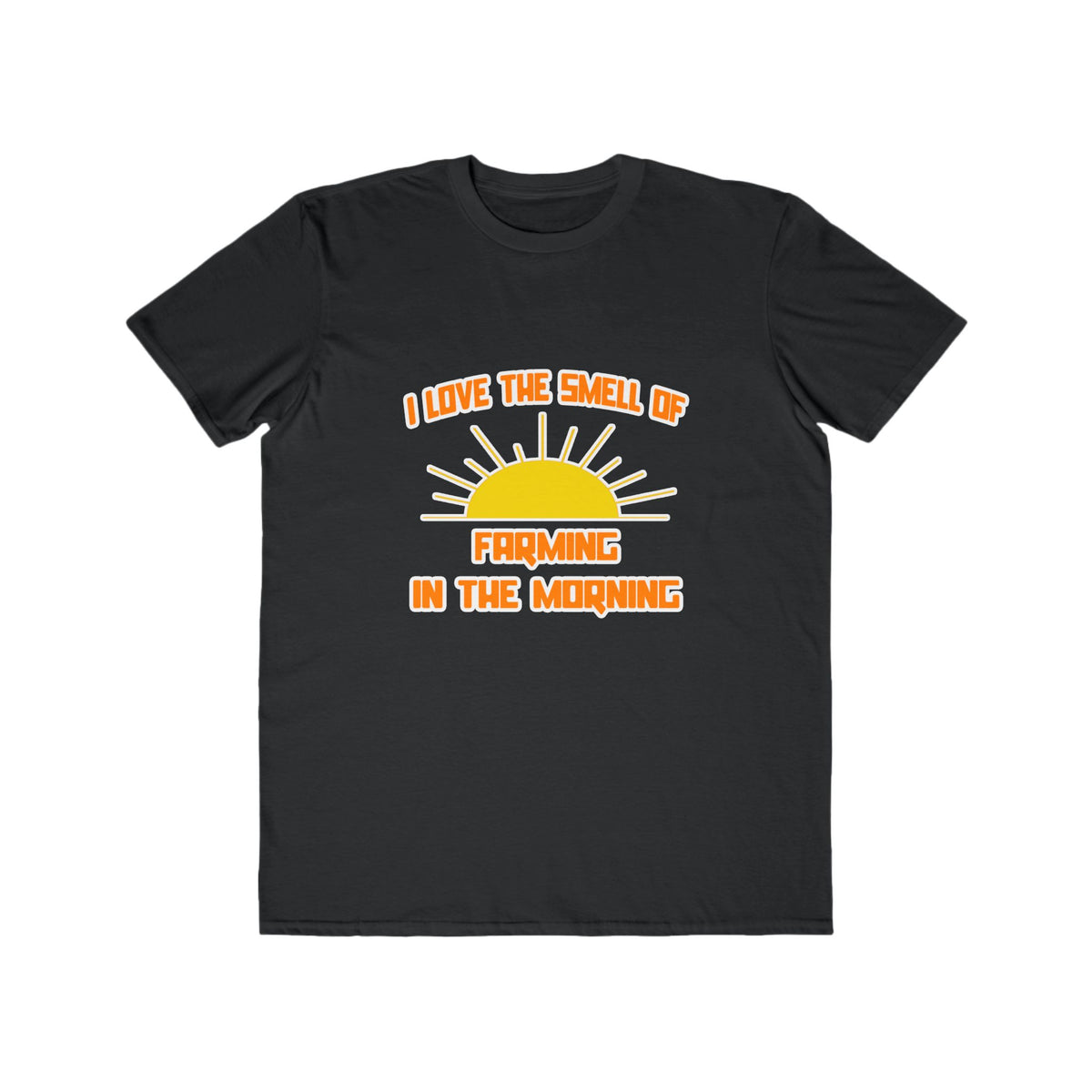 Smell of Farming in the Morning - Men's Lightweight Fashion Tee